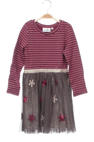 Kinderkleid Happy Girls By Eisend, Größe 5-6y/ 116-122 cm, Farbe Rosa, Baumwolle, Polyester, Metallfasern, Preis 30,54 €
