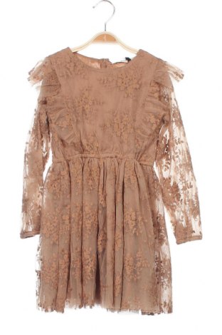 Παιδικό φόρεμα Lil' Atelier by Name It, Μέγεθος 5-6y/ 116-122 εκ., Χρώμα Καφέ, Πολυαμίδη, Τιμή 22,94 €