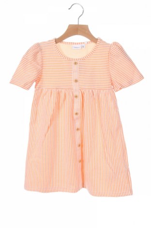 Detské šaty  Name It, Veľkosť 18-24m/ 86-98 cm, Farba Oranžová, 53% polyester, 40% bavlna, 7% elastan, Cena  12,12 €