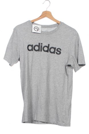 Παιδικό μπλουζάκι Adidas, Μέγεθος 15-18y/ 170-176 εκ., Χρώμα Γκρί, Τιμή 15,59 €