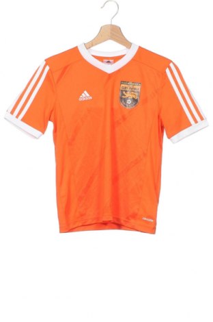 Παιδικό μπλουζάκι Adidas, Μέγεθος 10-11y/ 146-152 εκ., Χρώμα Πορτοκαλί, Πολυεστέρας, Τιμή 14,29 €
