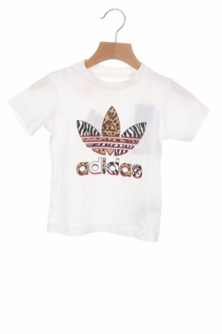 Детска тениска Adidas Originals, Размер 9-12m/ 74-80 см, Цвят Бял, Памук, Цена 22,42 лв.