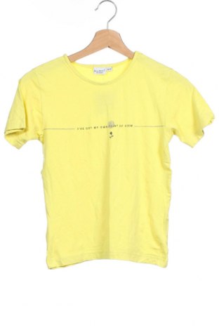 Dziecięcy T-shirt Blue Seven, Rozmiar 11-12y/ 152-158 cm, Kolor Żółty, 95% wiskoza, 5% elastyna, Cena 70,37 zł