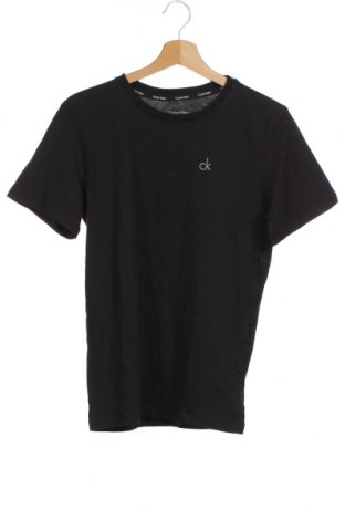 Dziecięcy T-shirt Calvin Klein Jeans, Rozmiar 13-14y/ 164-168 cm, Kolor Czarny, Bawełna, Cena 124,53 zł