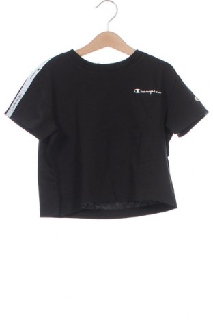 Kinder T-Shirt Champion, Größe 4-5y/ 110-116 cm, Farbe Schwarz, Baumwolle, Preis 6,03 €