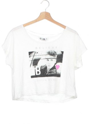 Kinder T-Shirt Cubus, Größe 14-15y/ 168-170 cm, Farbe Weiß, 60% Baumwolle, 40% Polyester, Preis 16,70 €