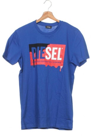 Dětské tričko  Diesel, Velikost 15-18y/ 170-176 cm, Barva Modrá, Bavlna, Cena  1 048,00 Kč