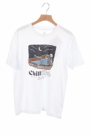 Kinder T-Shirt Jack & Jones, Größe 11-12y/ 152-158 cm, Farbe Weiß, Baumwolle, Preis 15,08 €