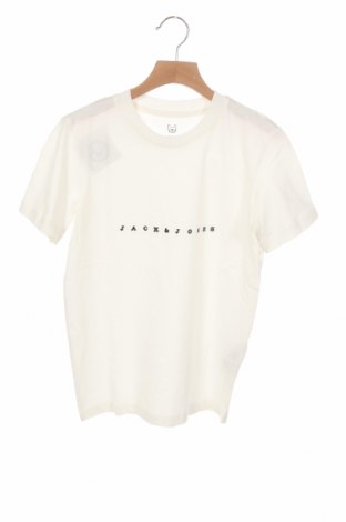 Kinder T-Shirt Jack & Jones, Größe 9-10y/ 140-146 cm, Farbe Weiß, Baumwolle, Preis 13,92 €