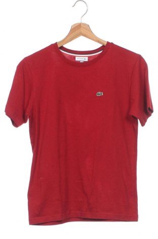 Παιδικό μπλουζάκι Lacoste, Μέγεθος 11-12y/ 152-158 εκ., Χρώμα Κόκκινο, Βαμβάκι, Τιμή 21,44 €
