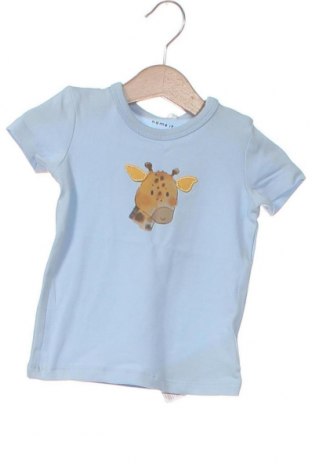 Kinder T-Shirt Name It, Größe 3-6m/ 62-68 cm, Farbe Blau, 95% Baumwolle, 5% Elastan, Preis 5,10 €