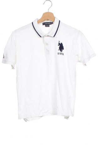 Детска тениска U.S. Polo Assn., Размер 13-14y/ 164-168 см, Цвят Бял, Памук, Цена 54,00 лв.