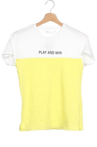 Детска тениска Zara, Размер 7-8y/ 128-134 см, Цвят Бял, Цена 16,00 лв.