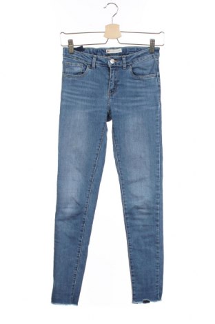 Dziecięce jeansy Levi's, Rozmiar 11-12y/ 152-158 cm, Kolor Niebieski, 79% bawełna, 20% poliester, 1% elastyna, Cena 227,63 zł