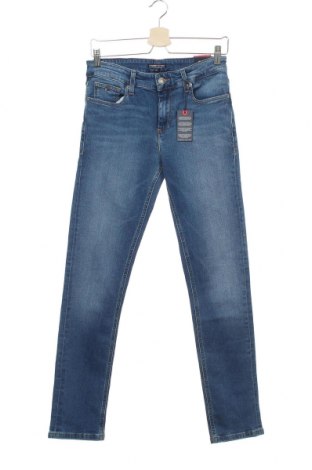 Dětské džíny  Tommy Hilfiger, Velikost 12-13y/ 158-164 cm, Barva Modrá, 99% bavlna, 1% elastan, Cena  1 315,00 Kč