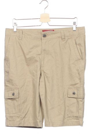 Детски къс панталон Arizona Jean Co, Размер 15-18y/ 170-176 см, Цвят Бежов, Памук, Цена 35,70 лв.