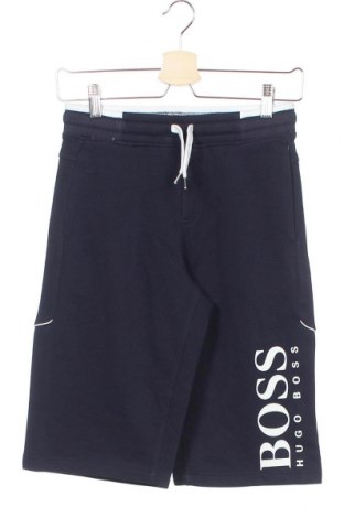 Παιδικό κοντό παντελόνι Hugo Boss, Μέγεθος 13-14y/ 164-168 εκ., Χρώμα Μπλέ, 87% βαμβάκι, 13% πολυεστέρας, Τιμή 32,12 €