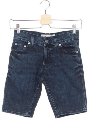 Pantaloni scurți pentru copii Levi's, Mărime 10-11y/ 146-152 cm, Culoare Albastru, 75% bumbac, 23% poliester, 2% elastan, Preț 64,06 Lei