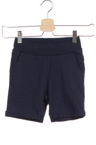 Pantaloni scurți pentru copii Name It, Mărime 3-4y/ 104-110 cm, Culoare Albastru, 95% bumbac, 5% elastan, Preț 51,32 Lei