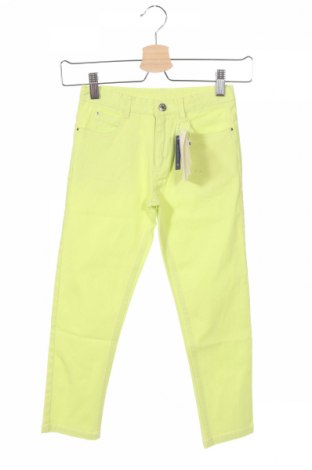 Dětské kalhoty  Tutto Piccolo, Velikost 4-5y/ 110-116 cm, Barva Zelená, 98% bavlna, 2% elastan, Cena  474,00 Kč