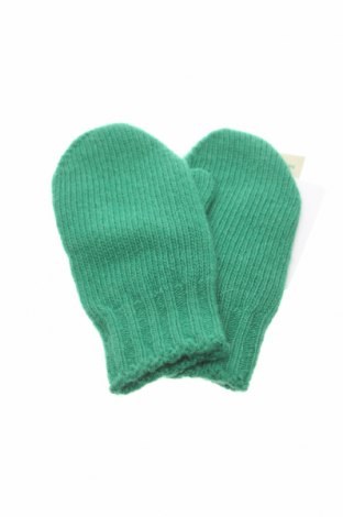 Детски ръкавици United Colors Of Benetton, Цвят Зелен, 80% вълна, 20% полиамид, Цена 8,97 лв.