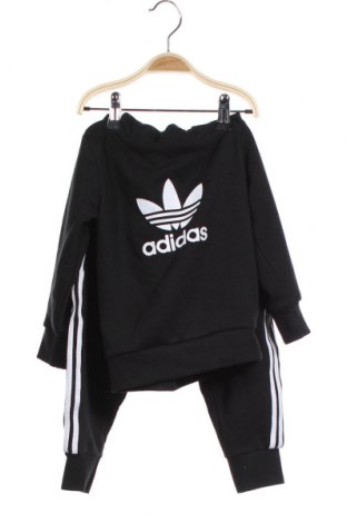 Detský športový komplet  Adidas Originals, Veľkosť 18-24m/ 86-98 cm, Farba Čierna, 70% bavlna, 30% polyester, Cena  42,24 €