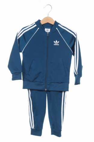 Set de sport pentru copii Adidas Originals, Mărime 18-24m/ 86-98 cm, Culoare Albastru, Poliester, Preț 157,89 Lei