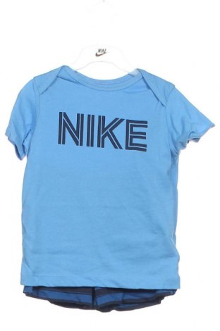 Детски спортен комплект Nike, Размер 18-24m/ 86-98 см, Цвят Син, Памук, Цена 44,50 лв.