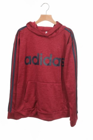Παιδικό φούτερ Adidas, Μέγεθος 14-15y/ 168-170 εκ., Χρώμα Κόκκινο, Πολυεστέρας, Τιμή 9,27 €