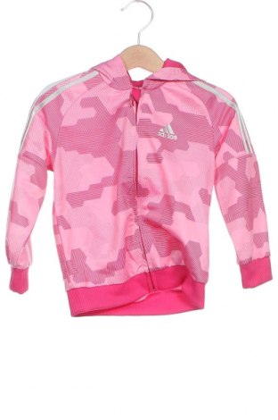 Kinder Sweatshirts Adidas, Größe 18-24m/ 86-98 cm, Farbe Rosa, Polyester, Preis 22,27 €