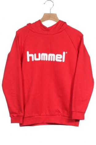 Kinder Sweatshirts Hummel, Größe 7-8y/ 128-134 cm, Farbe Rot, 80% Baumwolle, 20% Polyester, Preis 22,27 €