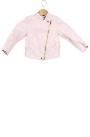 Παιδικό δερμάτινο μπουφάν H&M, Μέγεθος 18-24m/ 86-98 εκ., Χρώμα Ρόζ , Δερματίνη, Τιμή 21,03 €