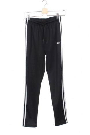 Pantaloni de trening, pentru copii Adidas, Mărime 12-13y/ 158-164 cm, Culoare Negru, Poliester, Preț 62,07 Lei