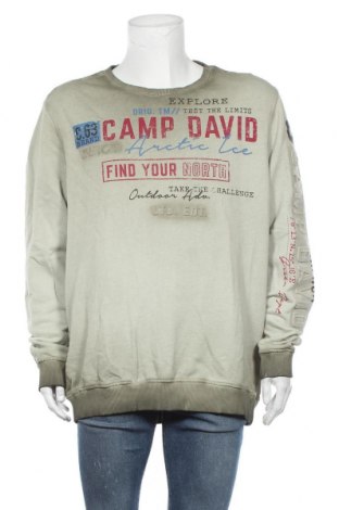 Pánske tričko  Camp David, Veľkosť 3XL, Farba Zelená, Bavlna, Cena  62,63 €