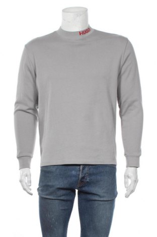 Herren Shirt Hugo Boss, Größe S, Farbe Grau, Baumwolle, Preis 94,43 €