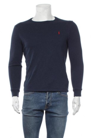 Męska bluzka Polo By Ralph Lauren, Rozmiar M, Kolor Niebieski, Bawełna, Cena 377,83 zł