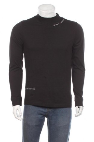 Мъжка блуза Tommy Hilfiger, Размер S, Цвят Черен, Памук, Цена 103,35 лв.