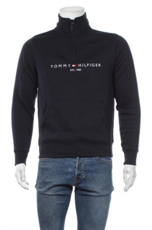Мъжка блуза Tommy Hilfiger, Размер S, Цвят Черен, 70% памук, 30% полиестер, Цена 122,85 лв.
