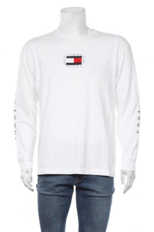 Мъжка блуза Tommy Hilfiger, Размер L, Цвят Бял, Памук, Цена 79,30 лв.