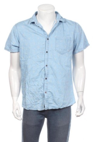 Pánská košile  ! Solid, Velikost L, Barva Modrá, 70% bavlna, 30% polyester, Cena  383,00 Kč