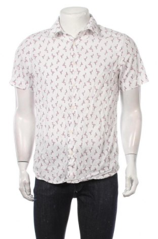 Мъжка риза Angelo Litrico, Размер M, Цвят Бял, Памук, Цена 10,08 лв.