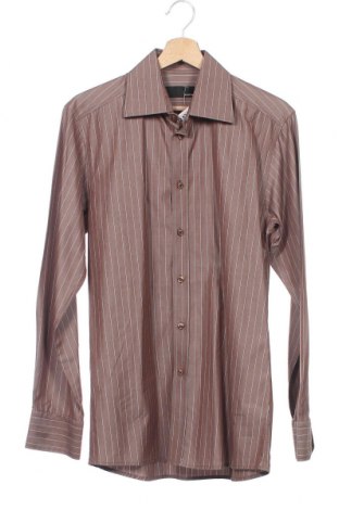 Мъжка риза Bertoni, Размер S, Цвят Кафяв, Цена 23,44 лв.
