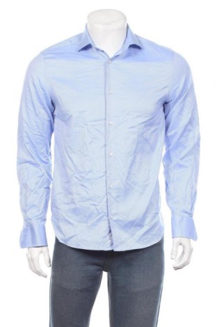 Ανδρικό πουκάμισο Boggi, Μέγεθος M, Χρώμα Μπλέ, Τιμή 24,03 €