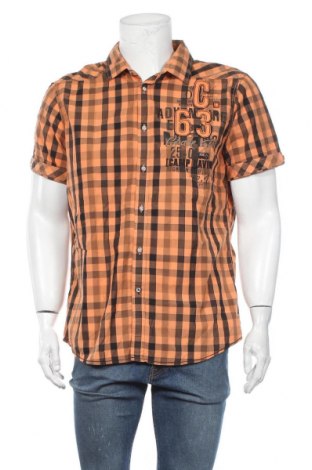 Мъжка риза Camp David, Размер L, Цвят Оранжев, Памук, Цена 31,92 лв.