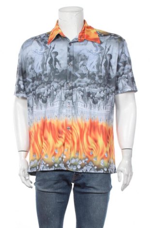 Ανδρικό πουκάμισο Clockhouse, Μέγεθος L, Χρώμα Πολύχρωμο, Πολυεστέρας, Τιμή 14,81 €