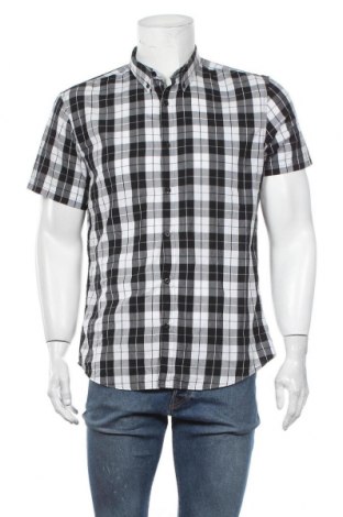 Мъжка риза Fsbn, Размер L, Цвят Черен, 65% полиестер, 35% памук, Цена 25,20 лв.