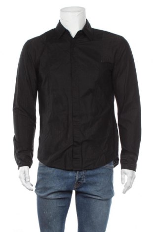Herrenhemd Hugo Boss, Größe L, Farbe Schwarz, 97% Baumwolle, 3% Polyamid, Preis 34,74 €