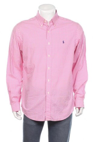 Мъжка риза Polo By Ralph Lauren, Размер L, Цвят Розов, Памук, Цена 50,40 лв.