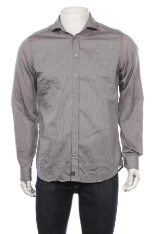 Ανδρικό πουκάμισο Strellson, Μέγεθος M, Χρώμα Γκρί, Βαμβάκι, Τιμή 22,73 €