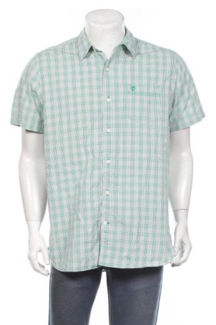 Мъжка риза Timberland, Размер M, Цвят Зелен, Памук, Цена 33,92 лв.